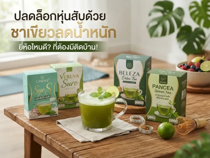 พลาดไม่ได้! ปลดล็อกหุ่นสับด้วยชาเขียวลดน้ำหนัก ยี่ห้อไหนดี ที่ต้องมีติดบ้าน